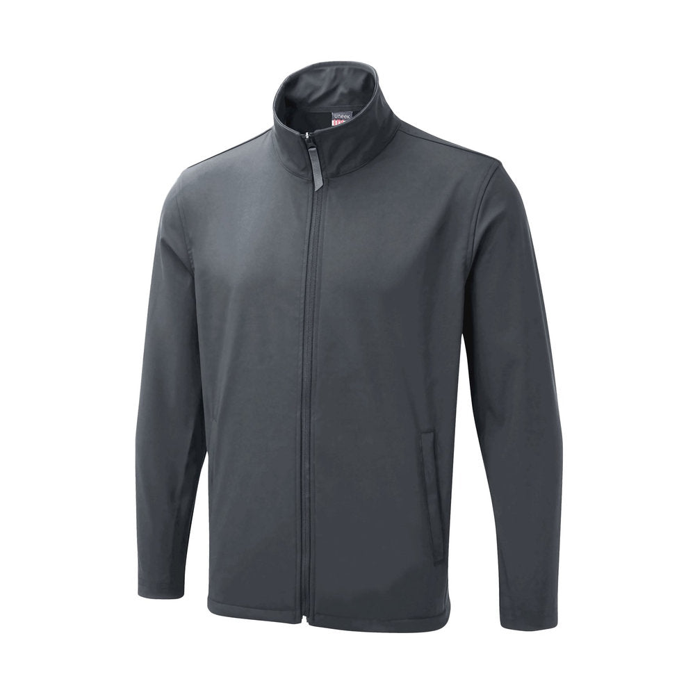 UX Printable Softshelljacke, UNEEK UX10 - Light Grey